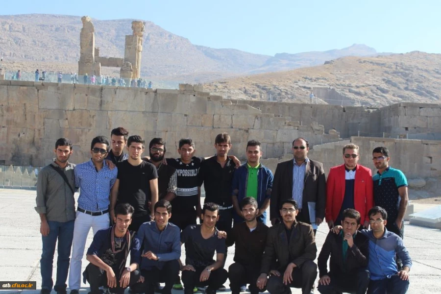 اردوی علمی ،فرهنگی دانشجومعلمان رشته تاریخ ،به استان فارس 2