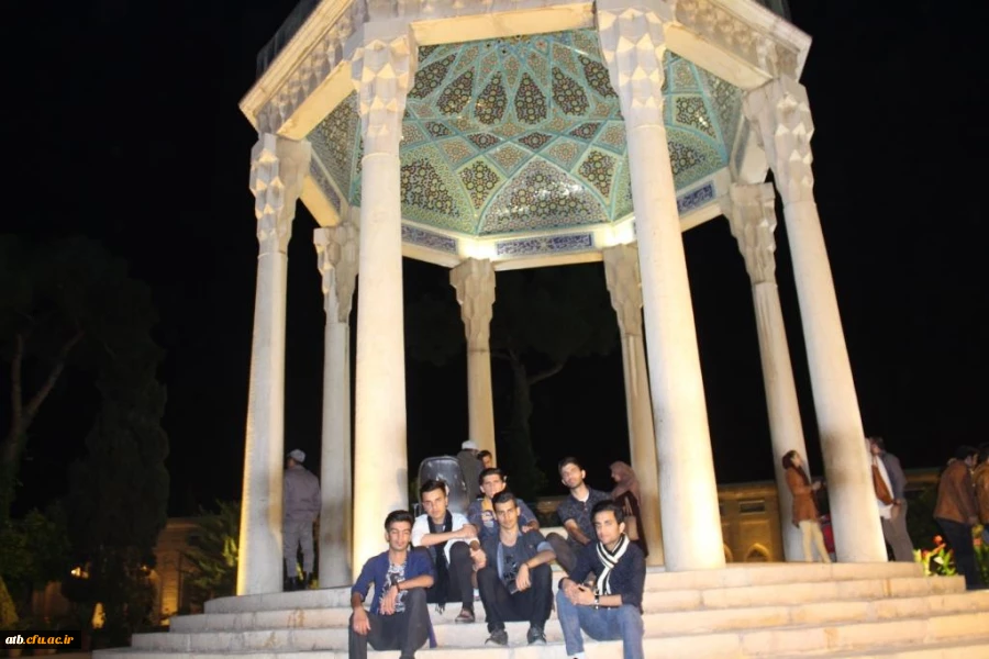 اردوی علمی ،فرهنگی دانشجومعلمان رشته تاریخ ،به استان فارس 7