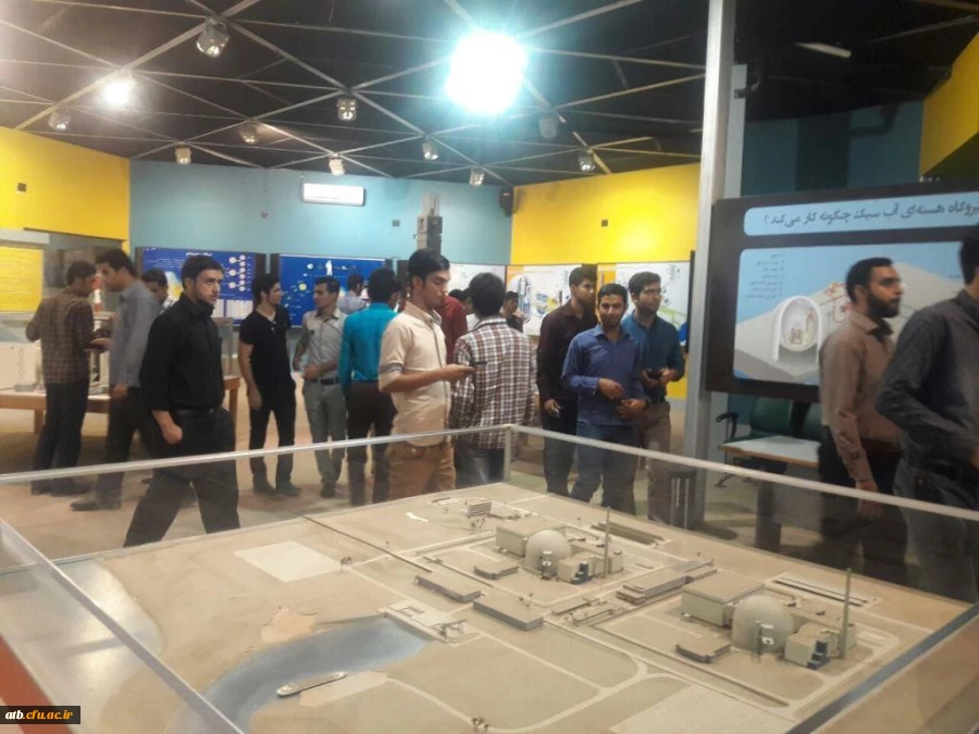 بازدید دانشجو معلمان پردیس علامه طباطبایی از نیروگاه اتمی بوشهر 4