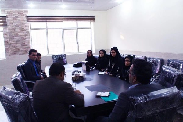 نشست  رییس اداره سراهای دانشجویی دانشگاه فرهنگیان با اعضای شورای صنفی دانشجویان دانشگاه فرهنگیان استان بوشهر 3