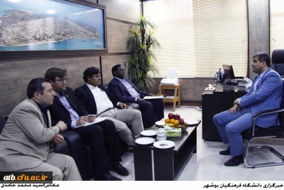 دیدار سرپرست دانشگاه فرهنگیان بوشهر با رئیس کمیساریای عالی سازمان ملل متحد در امور پناهندگان