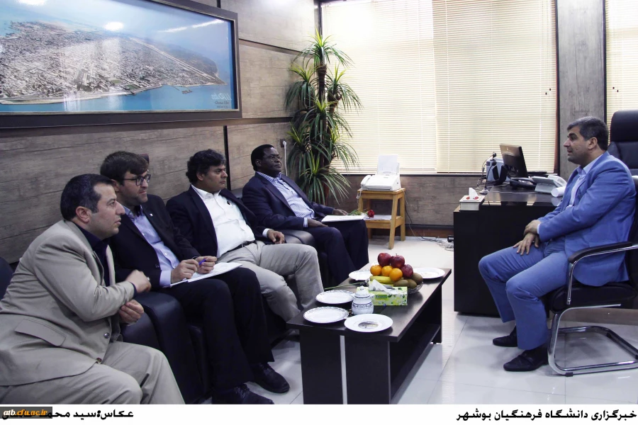 دیدار سرپرست دانشگاه فرهنگیان بوشهر با رئیس کمیساریای عالی سازمان ملل متحد در امور پناهندگان 2