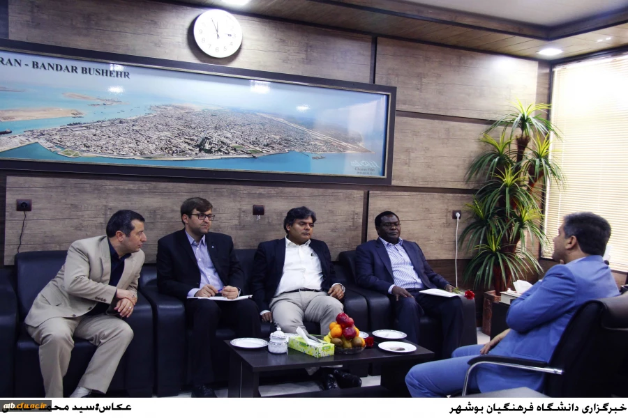 دیدار سرپرست دانشگاه فرهنگیان بوشهر با رئیس کمیساریای عالی سازمان ملل متحد در امور پناهندگان 3