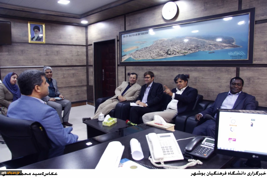 دیدار سرپرست دانشگاه فرهنگیان بوشهر با رئیس کمیساریای عالی سازمان ملل متحد در امور پناهندگان 4