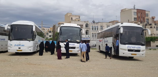 اعزام دانشجو معلمان دانشگاه فرهنگیان استان بوشهر جهت دیدار رهبری به روایت تصویر 13