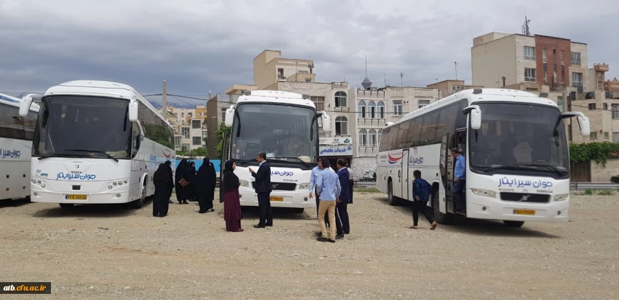 اعزام دانشجو معلمان دانشگاه فرهنگیان استان بوشهر جهت دیدار رهبری به روایت تصویر 13