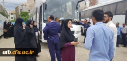 اعزام دانشجو معلمان دانشگاه فرهنگیان استان بوشهر جهت دیدار رهبری به روایت تصویر 14