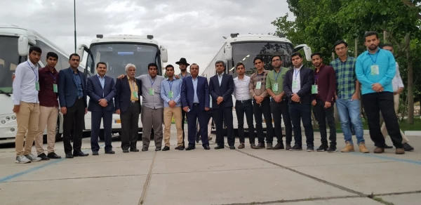 اعزام دانشجو معلمان دانشگاه فرهنگیان استان بوشهر جهت دیدار رهبری به روایت تصویر 15