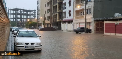 صبح سه شنبه رخ داد؛

دانشگاه فرهنگیان بوشهر در محاصره آب قطع برق و تعطیلی کلاس ها