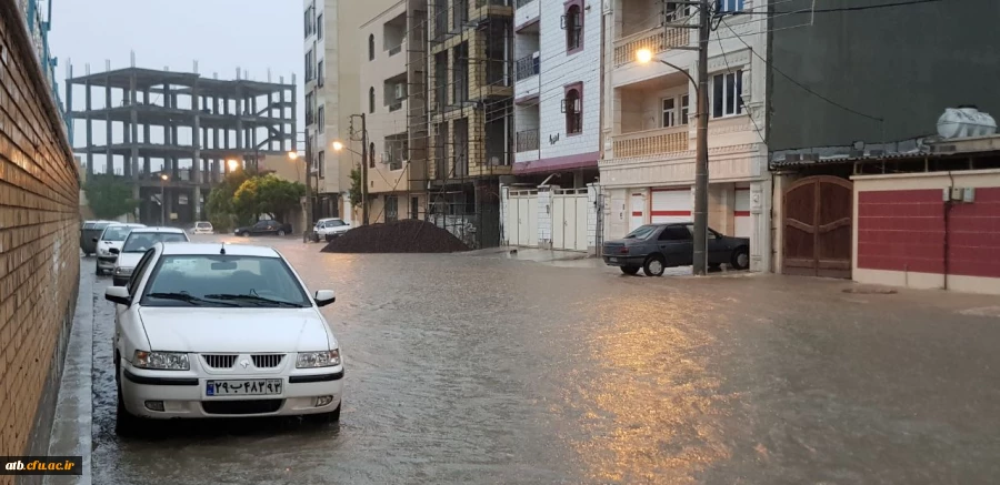 صبح سه شنبه رخ داد؛

دانشگاه فرهنگیان بوشهر در محاصره آب قطع برق و تعطیلی کلاس ها
 4