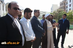 بدرقه و اعزام جمعی از دانشجومعلمان جهادگر داوطلب پردیس علامه طباطبایی دانشگاه فرهنگیان استان بوشهر به مناطق سیل زده خوزستان برای امدادرسانی به هموطنان سیل زده 2