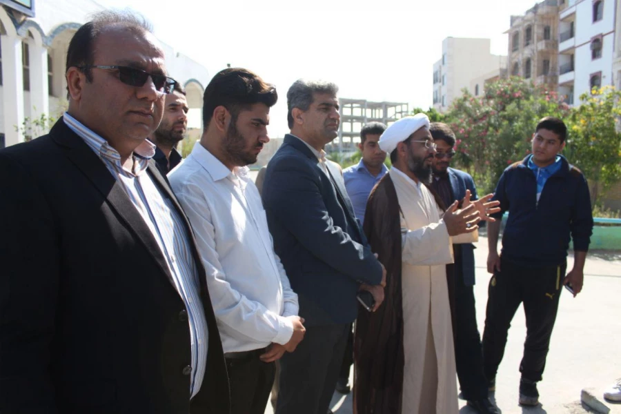 بدرقه و اعزام جمعی از دانشجومعلمان جهادگر داوطلب پردیس علامه طباطبایی دانشگاه فرهنگیان استان بوشهر به مناطق سیل زده خوزستان برای امدادرسانی به هموطنان سیل زده 2