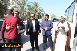 بدرقه و اعزام جمعی از دانشجومعلمان جهادگر داوطلب پردیس علامه طباطبایی دانشگاه فرهنگیان استان بوشهر به مناطق سیل زده خوزستان برای امدادرسانی به هموطنان سیل زده 7