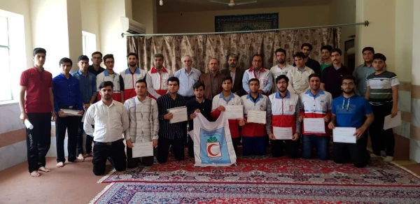 آئین گرامیداشت هفته هلال احمر در پردیس علامه طباطبایی بوشهر برگزار شد 2