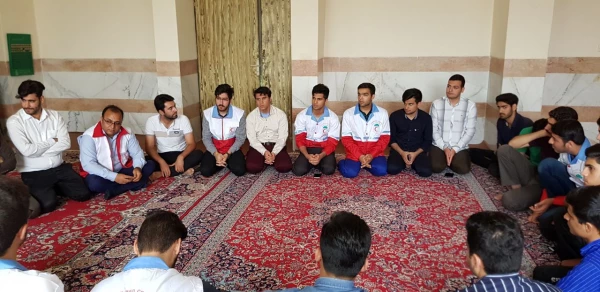 آئین گرامیداشت هفته هلال احمر در پردیس علامه طباطبایی بوشهر برگزار شد 7