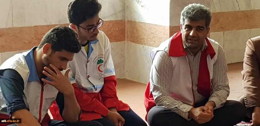 آئین گرامیداشت هفته هلال احمر در پردیس علامه طباطبایی بوشهر برگزار شد 8