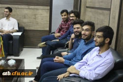 خداحافظی دانشجویان دانش آموخته ورودی ۹۴پردیس علامه طباطبایی بوشهر با رئیس دانشگاه  2