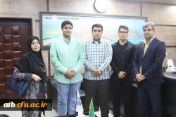 خداحافظی دانشجویان دانش آموخته ورودی ۹۴پردیس علامه طباطبایی بوشهر با رئیس دانشگاه  3