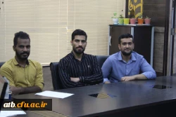 خداحافظی دانشجویان دانش آموخته ورودی ۹۴پردیس علامه طباطبایی بوشهر با رئیس دانشگاه  12