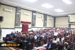 با حضور مشاور رئیس دانشگاه فرهنگیان کشور؛
برگزاری آئین استقبال دانشجومعلمان نوورود پردیس علامه طباطبایی بوشهر
 7