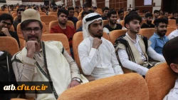 با حضور مشاور اجرایی معاون طرح و برنامه و توسعه مدیریت و مدیرکل حقوقی دانشگاه فرهنگیان

جشن بزرگ روز دانشجو دانشگاه فرهنگیان استان بوشهر برگزار شد 9